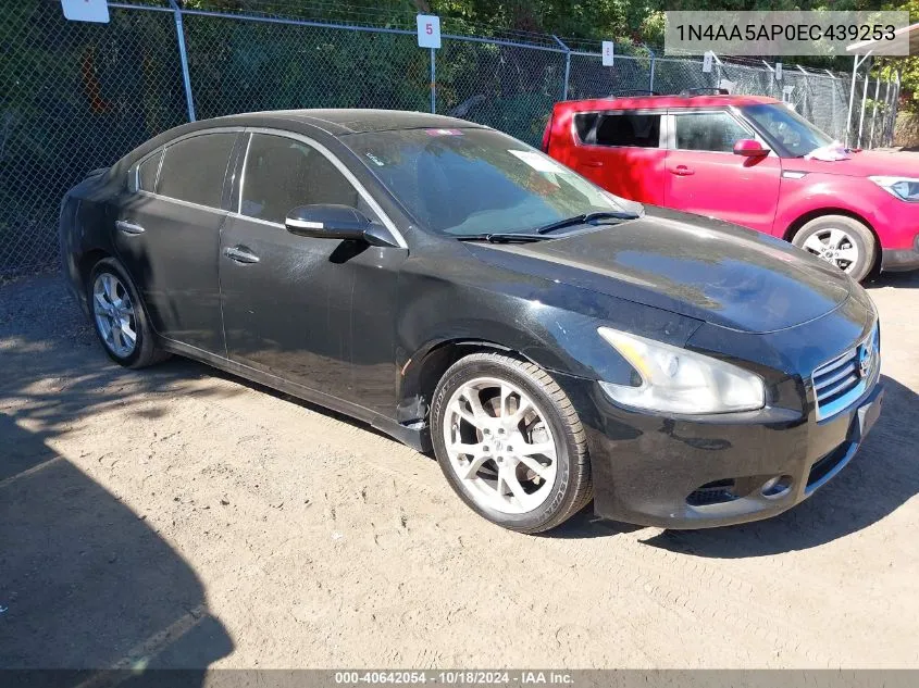 2014 Nissan Maxima 3.5 Sv VIN: 1N4AA5AP0EC439253 Lot: 40642054