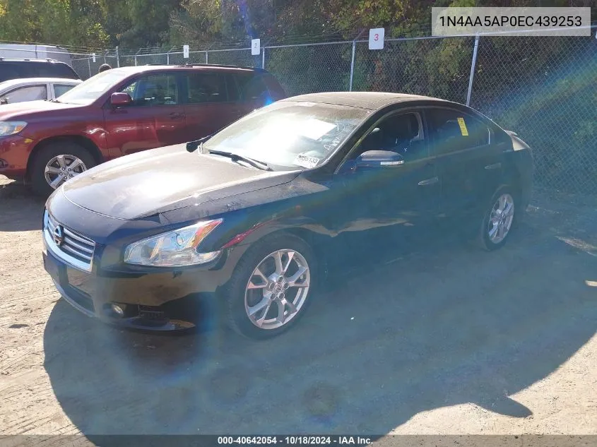 2014 Nissan Maxima 3.5 Sv VIN: 1N4AA5AP0EC439253 Lot: 40642054