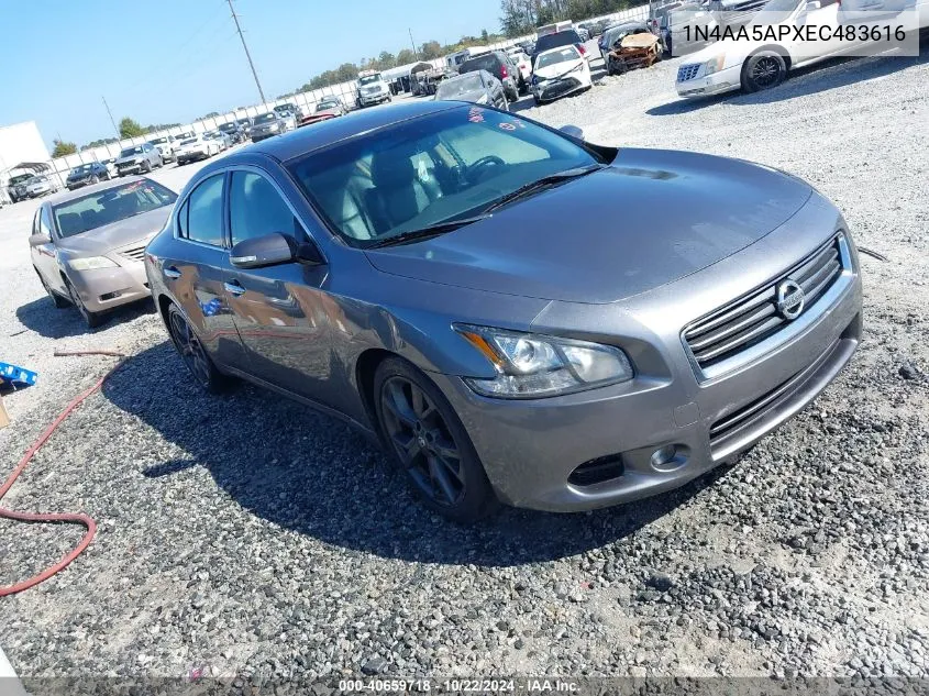 2014 Nissan Maxima 3.5 Sv VIN: 1N4AA5APXEC483616 Lot: 40659718