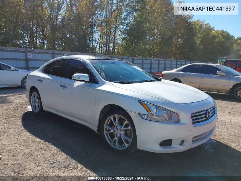 2014 Nissan Maxima 3.5 Sv VIN: 1N4AA5AP1EC441397 Lot: 40673363