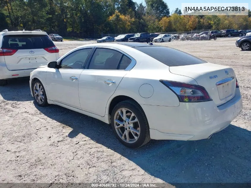 2014 Nissan Maxima 3.5 Sv VIN: 1N4AA5AP6EC473813 Lot: 40688792