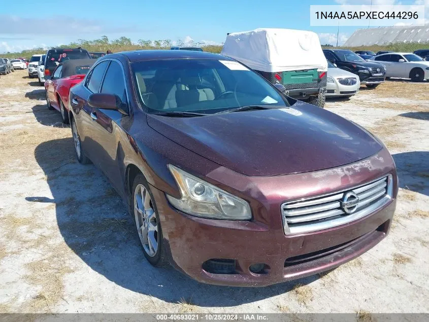 1N4AA5APXEC444296 2014 Nissan Maxima 3.5 S