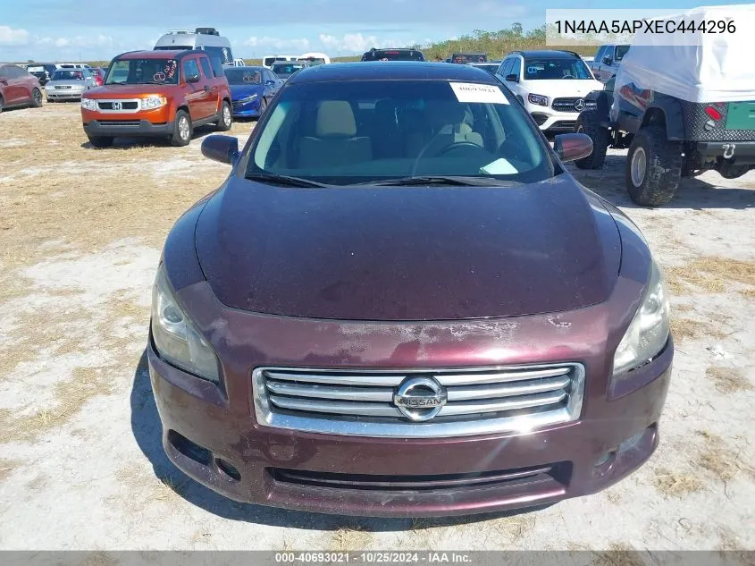 1N4AA5APXEC444296 2014 Nissan Maxima 3.5 S