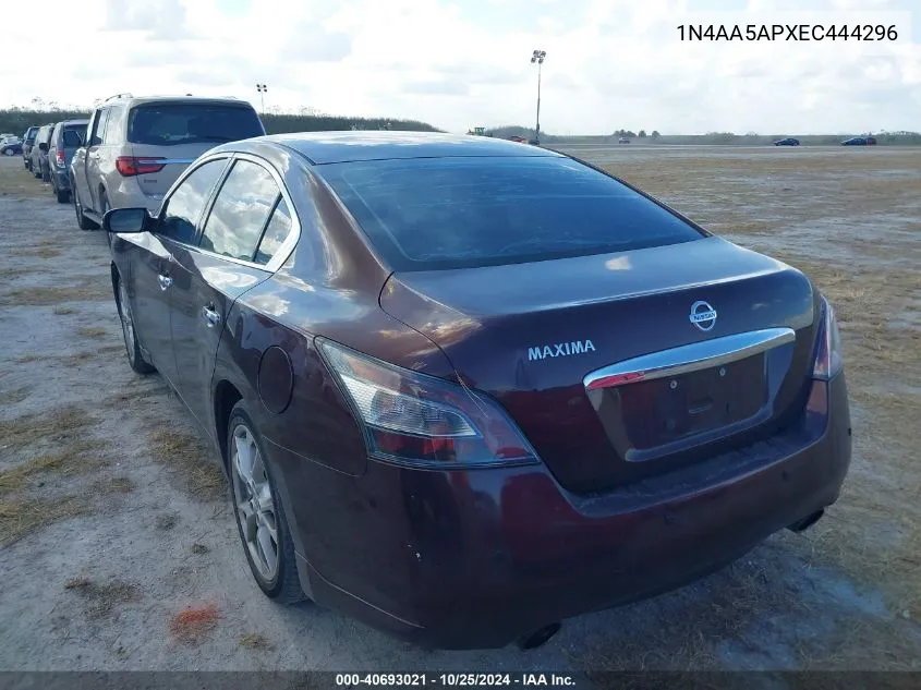 1N4AA5APXEC444296 2014 Nissan Maxima 3.5 S