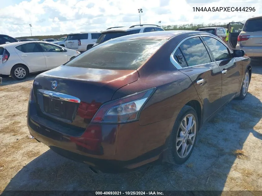 1N4AA5APXEC444296 2014 Nissan Maxima 3.5 S