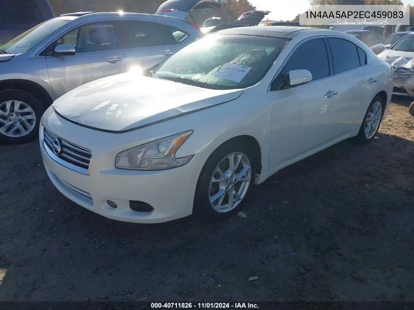 2014 Nissan Maxima 3.5 Sv VIN: 1N4AA5AP2EC459083 Lot: 40711826