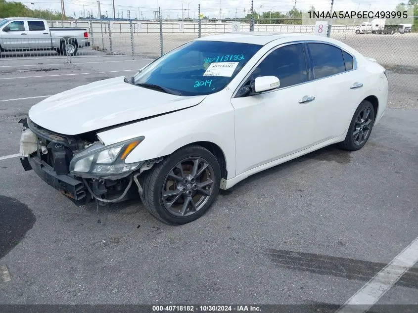 2014 Nissan Maxima 3.5 S VIN: 1N4AA5AP6EC493995 Lot: 40718182