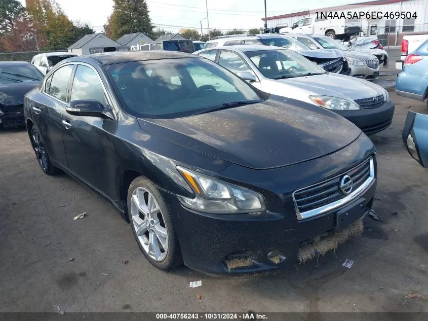 2014 Nissan Maxima 3.5 Sv VIN: 1N4AA5AP6EC469504 Lot: 40756243