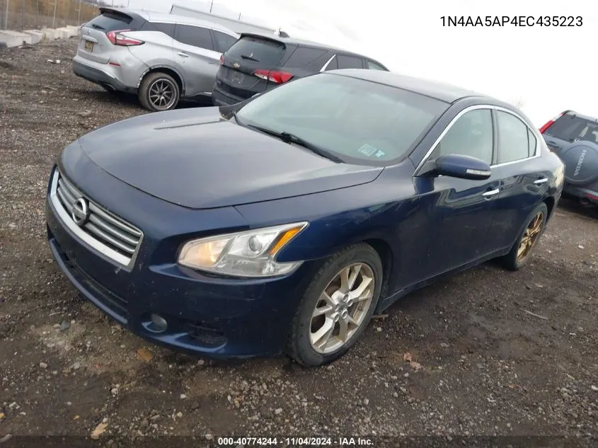 1N4AA5AP4EC435223 2014 Nissan Maxima 3.5 S/3.5 Sv