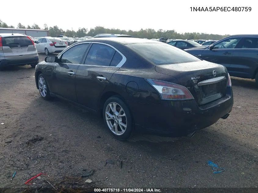 1N4AA5AP6EC480759 2014 Nissan Maxima 3.5 S