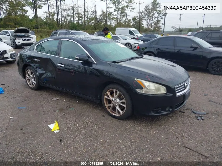 2014 Nissan Maxima 3.5 Sv VIN: 1N4AA5AP8EC454339 Lot: 40798285