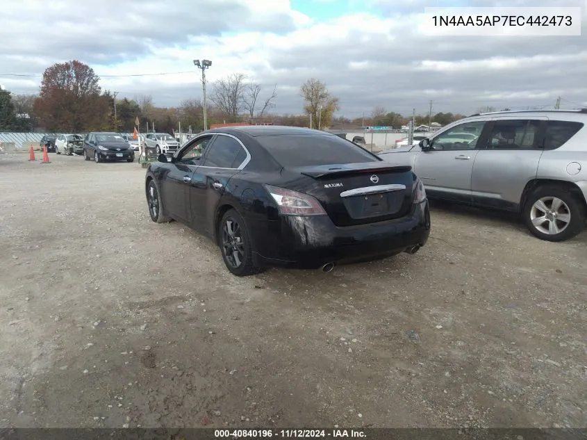 1N4AA5AP7EC442473 2014 Nissan Maxima 3.5 S