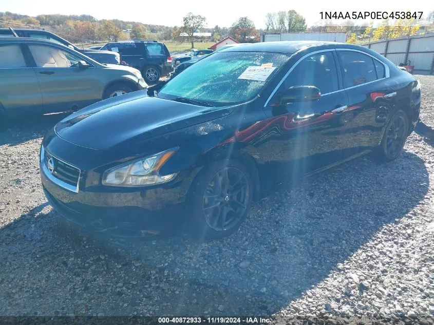 2014 Nissan Maxima 3.5 S VIN: 1N4AA5AP0EC453847 Lot: 40872933