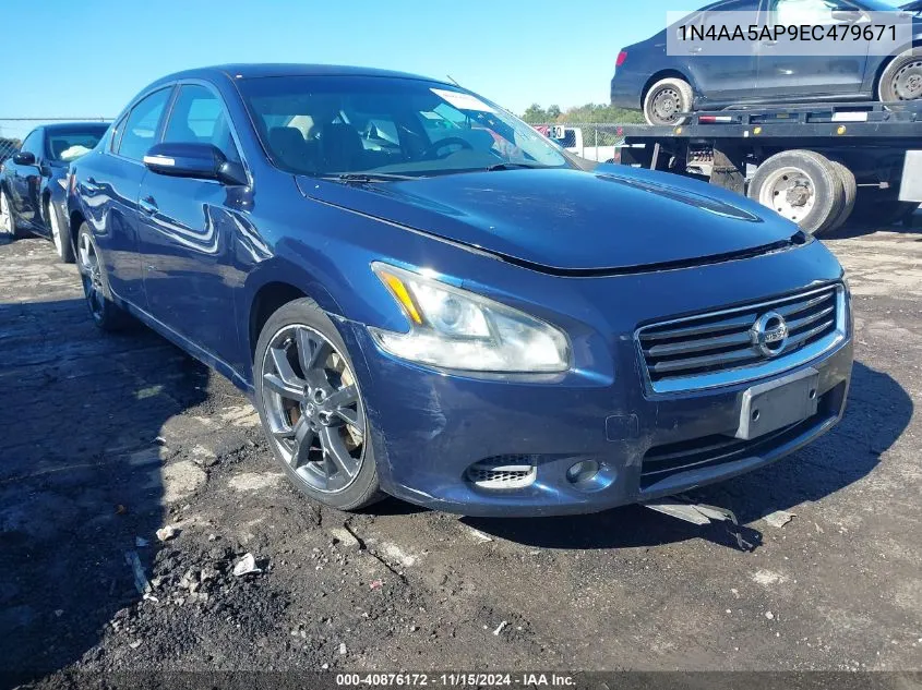 2014 Nissan Maxima 3.5 Sv VIN: 1N4AA5AP9EC479671 Lot: 40876172