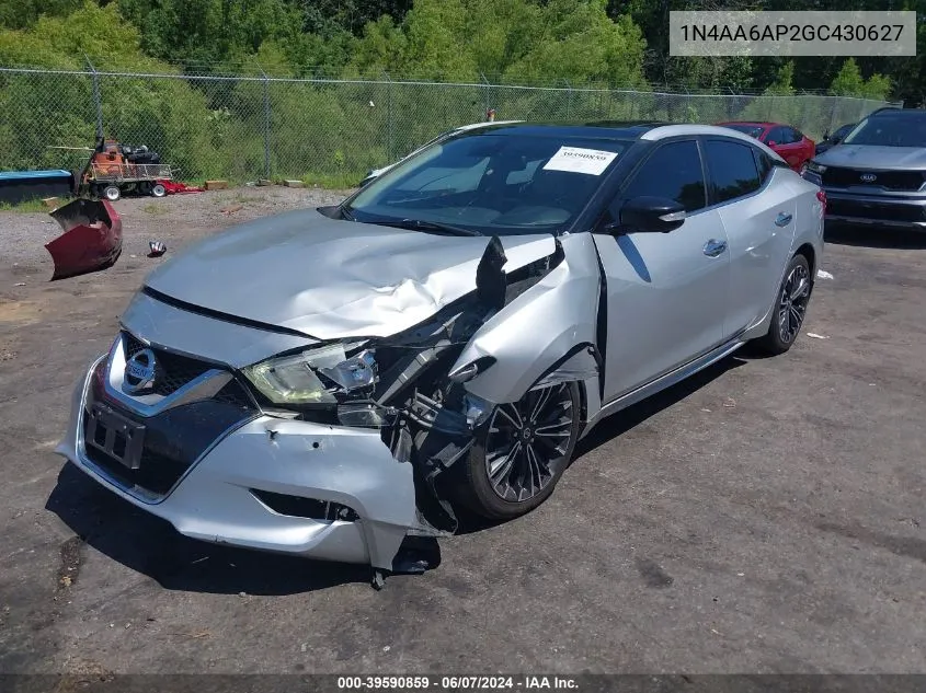 1N4AA6AP2GC430627 2016 Nissan Maxima 3.5 Platinum