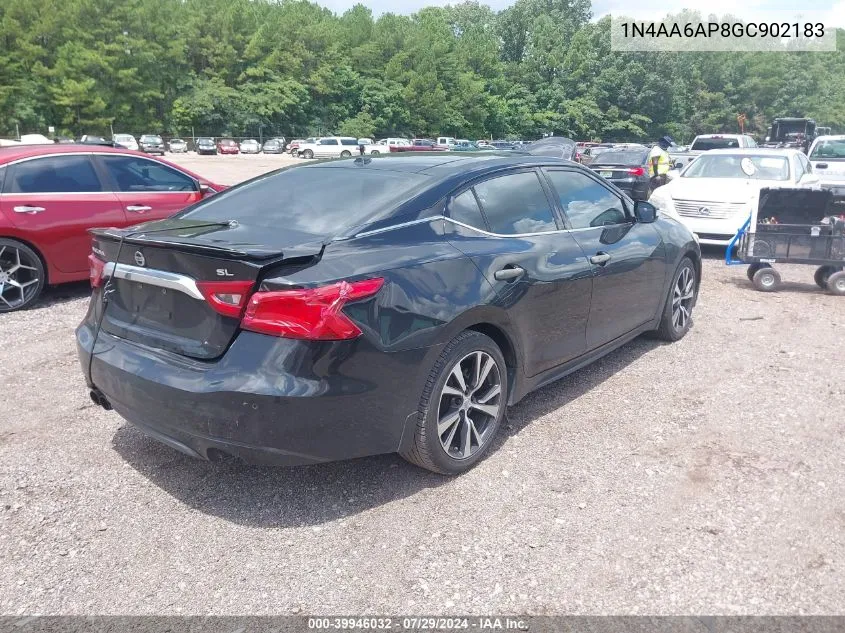 1N4AA6AP8GC902183 2016 Nissan Maxima 3.5 Sl