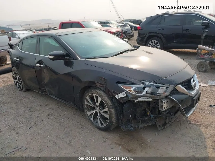 1N4AA6AP6GC432901 2016 Nissan Maxima 3.5 Platinum