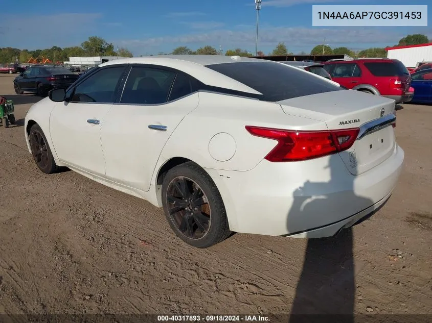 1N4AA6AP7GC391453 2016 Nissan Maxima 3.5 S