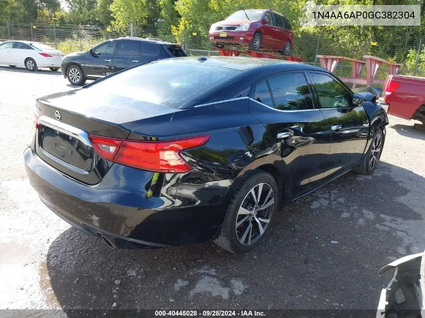 1N4AA6AP0GC382304 2016 Nissan Maxima 3.5 Platinum/3.5 S/3.5 Sl/3.5 Sr/3.5 Sv