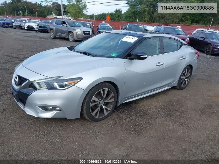 1N4AA6AP8GC900885 2016 Nissan Maxima 3.5 Sl