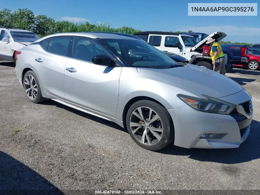 2016 Nissan Maxima 3.5 S VIN: 1N4AA6AP9GC395276 Lot: 40479168