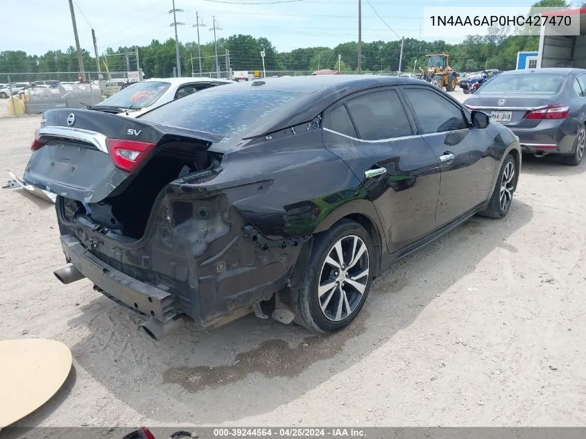 1N4AA6AP0HC427470 2017 Nissan Maxima 3.5 Sv