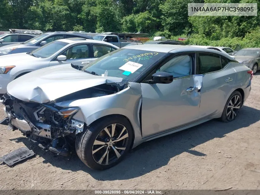 1N4AA6AP7HC398095 2017 Nissan Maxima 3.5 S