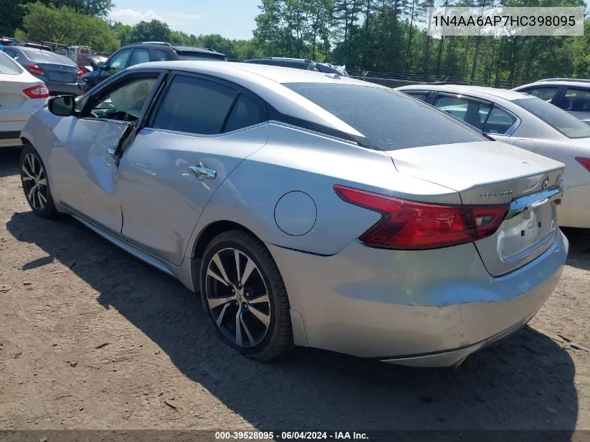 1N4AA6AP7HC398095 2017 Nissan Maxima 3.5 S