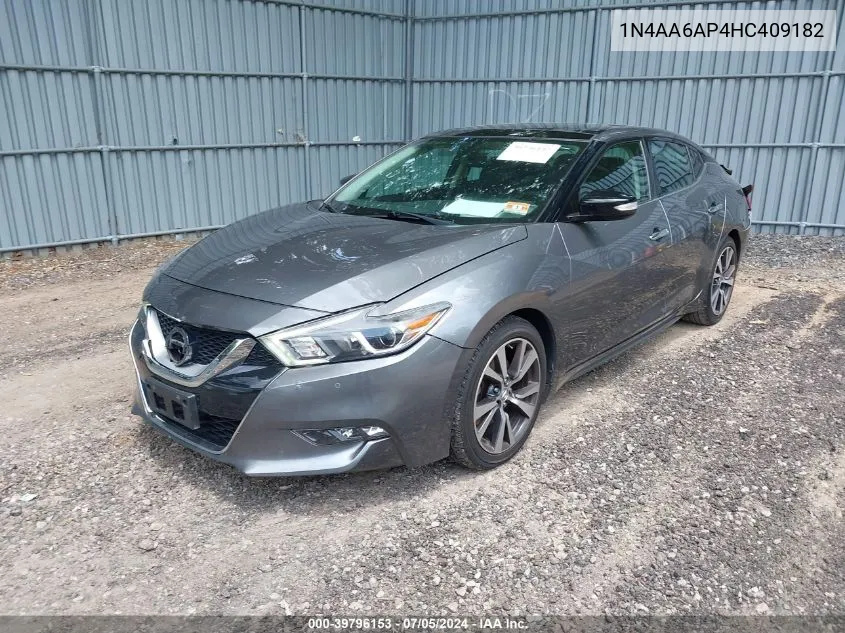 1N4AA6AP4HC409182 2017 Nissan Maxima 3.5 Sl