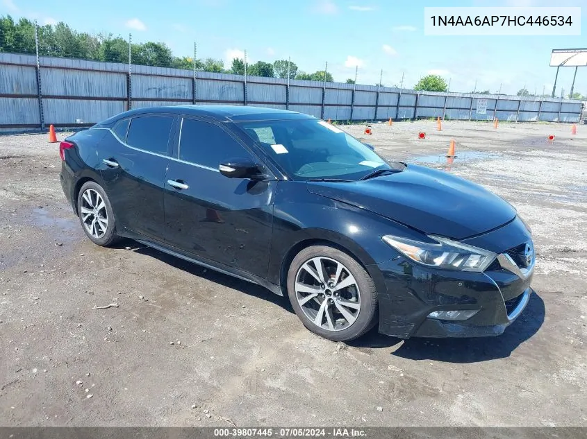 1N4AA6AP7HC446534 2017 Nissan Maxima 3.5 Platinum