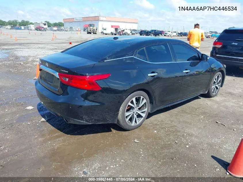 1N4AA6AP7HC446534 2017 Nissan Maxima 3.5 Platinum