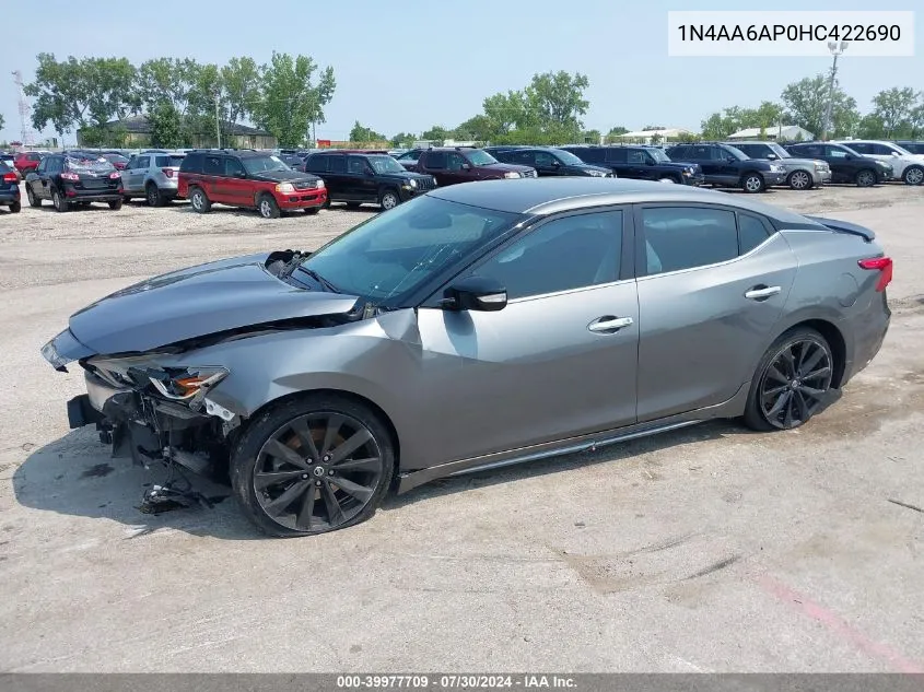 1N4AA6AP0HC422690 2017 Nissan Maxima 3.5 Sr