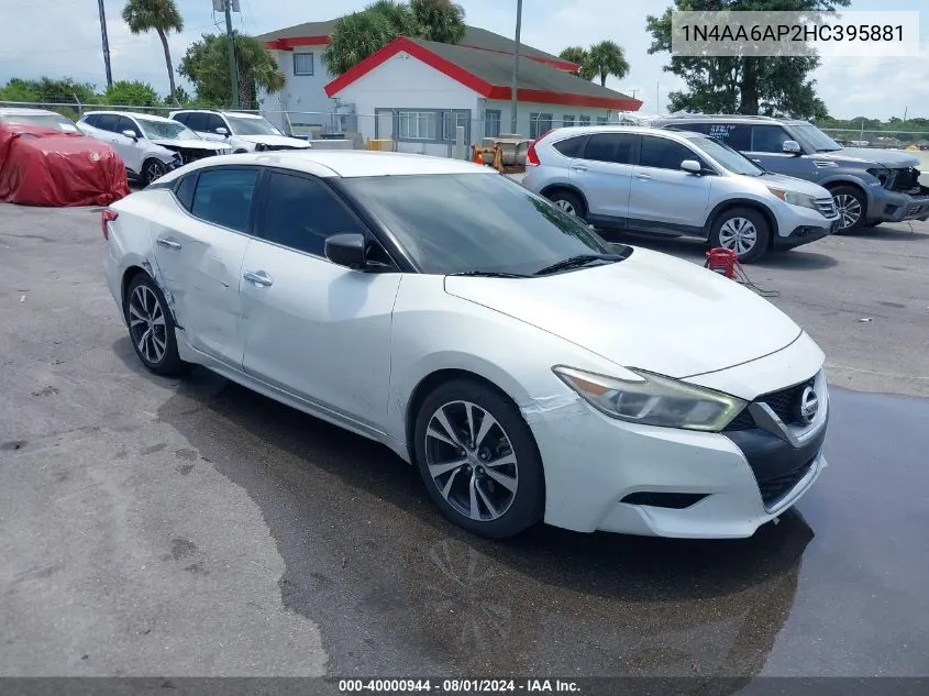 1N4AA6AP2HC395881 2017 Nissan Maxima 3.5 S