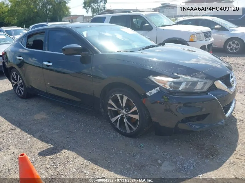 1N4AA6AP4HC409120 2017 Nissan Maxima 3.5 S