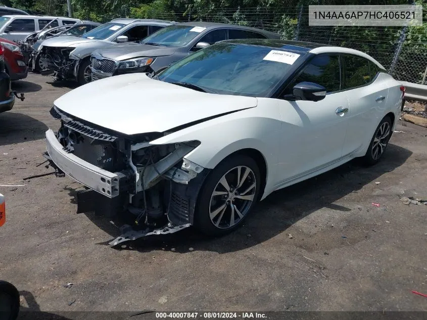 1N4AA6AP7HC406521 2017 Nissan Maxima 3.5 Platinum