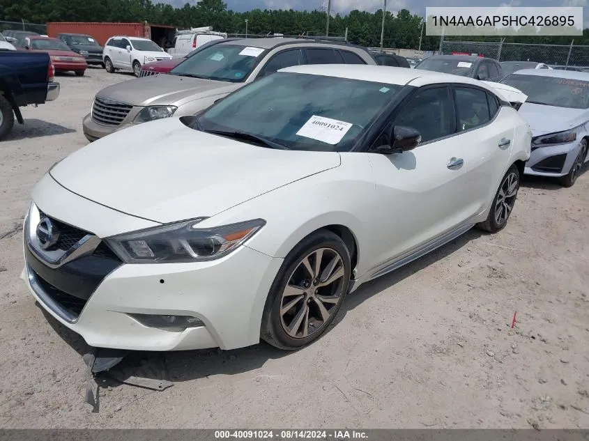 1N4AA6AP5HC426895 2017 Nissan Maxima 3.5 Sv