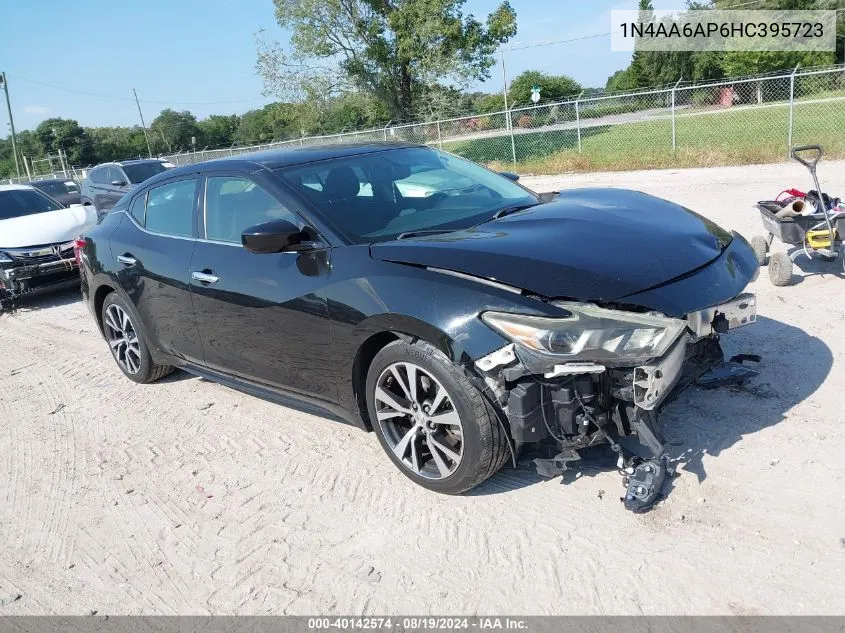 2017 Nissan Maxima 3.5 S VIN: 1N4AA6AP6HC395723 Lot: 40142574