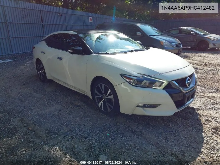 1N4AA6AP9HC412482 2017 Nissan Maxima 3.5 Platinum