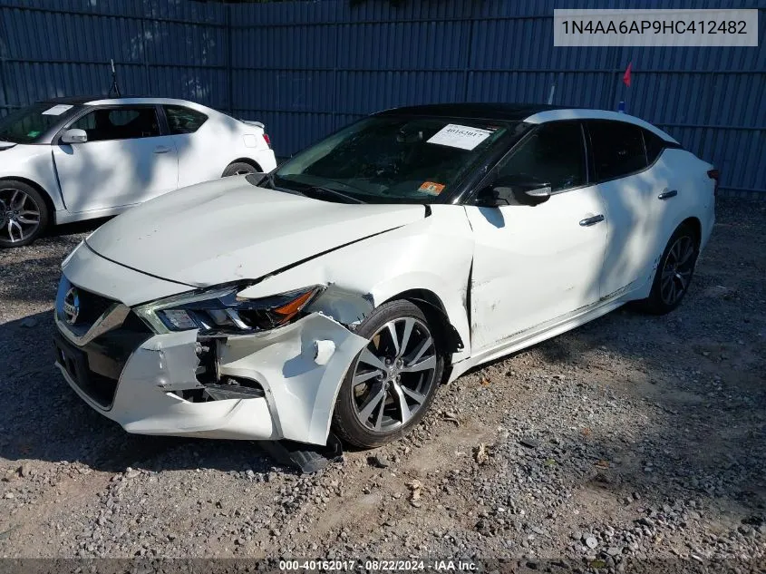 1N4AA6AP9HC412482 2017 Nissan Maxima 3.5 Platinum