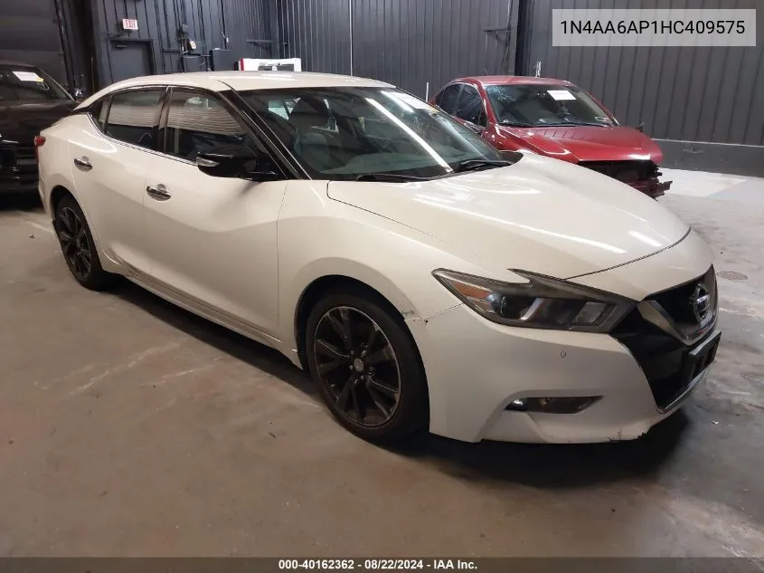 1N4AA6AP1HC409575 2017 Nissan Maxima 3.5 Sv