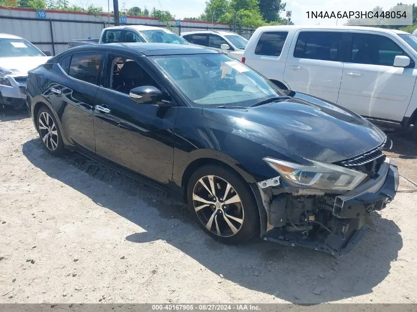 2017 Nissan Maxima 3.5 Platinum VIN: 1N4AA6AP3HC448054 Lot: 40167905