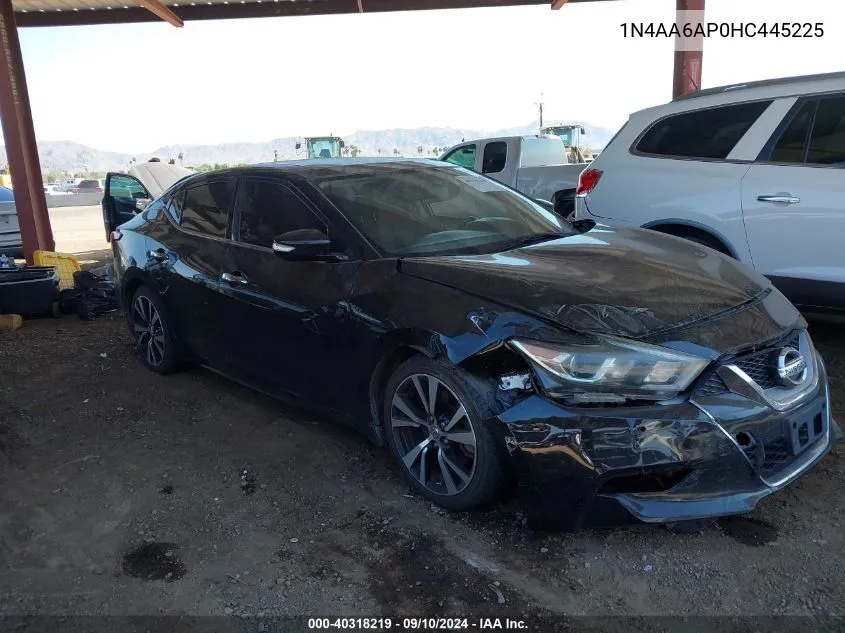 1N4AA6AP0HC445225 2017 Nissan Maxima 3.5 Sl