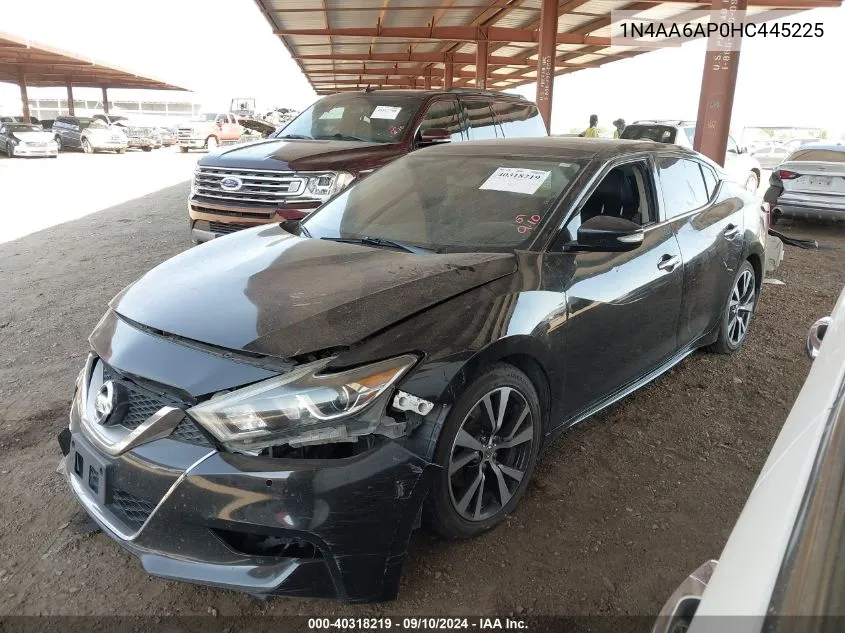 1N4AA6AP0HC445225 2017 Nissan Maxima 3.5 Sl