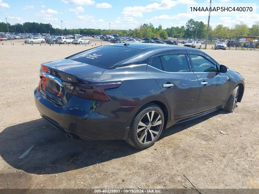 1N4AA6AP5HC440070 2017 Nissan Maxima 3.5 Sl