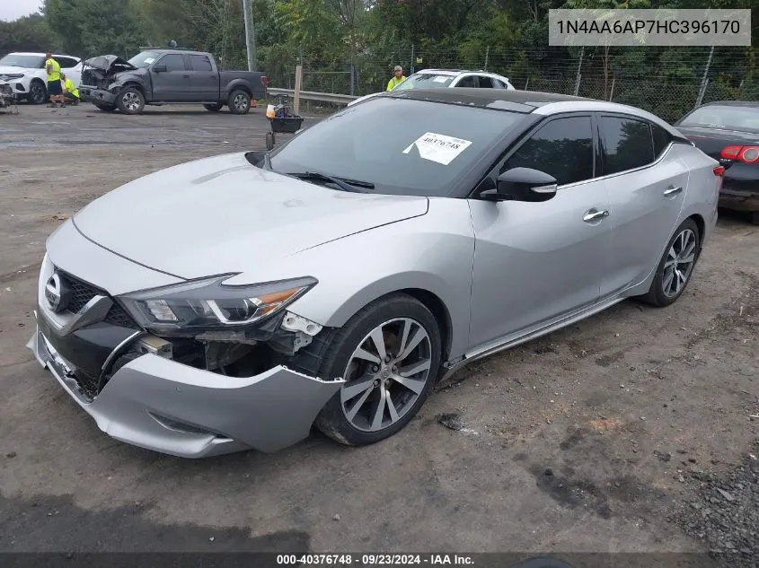 1N4AA6AP7HC396170 2017 Nissan Maxima 3.5 Sl