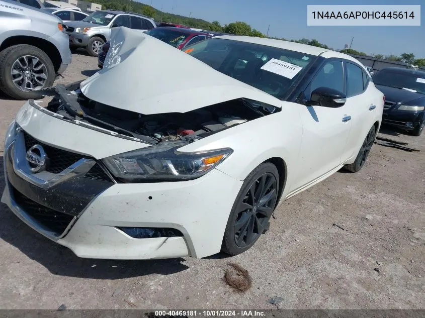 1N4AA6AP0HC445614 2017 Nissan Maxima 3.5 Sr