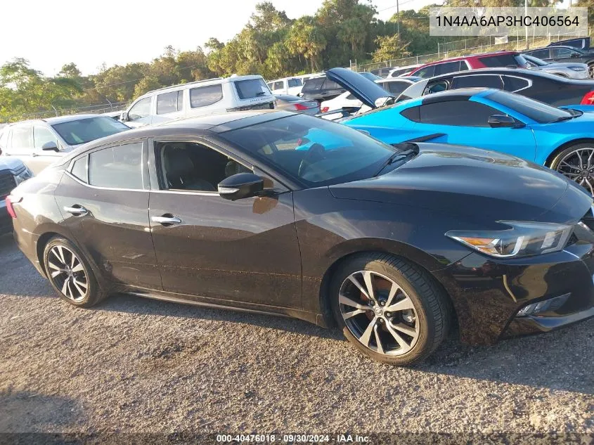 1N4AA6AP3HC406564 2017 Nissan Maxima 3.5 Platinum