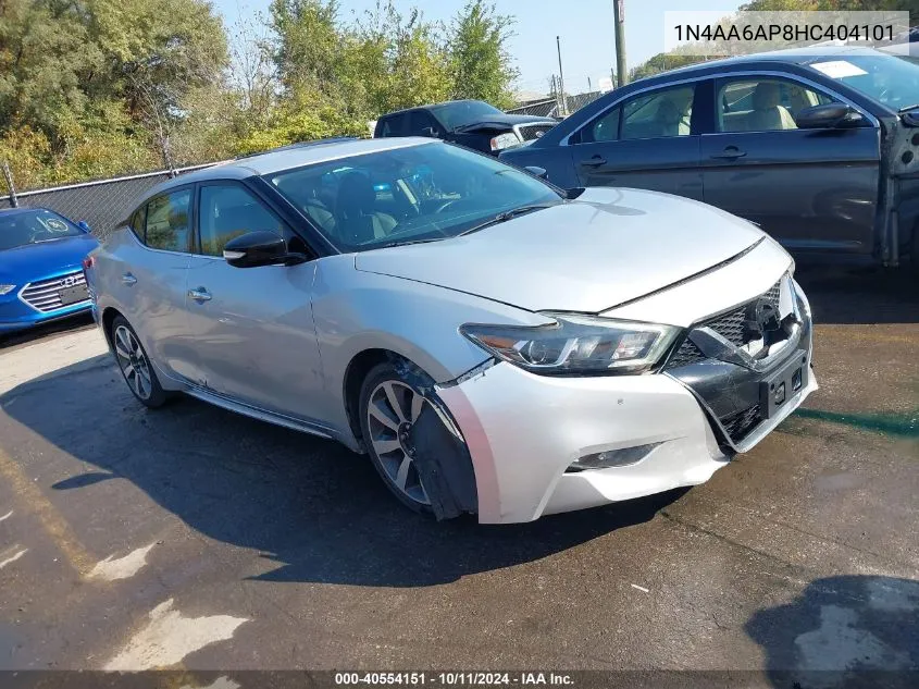 2017 Nissan Maxima 3.5 Sv VIN: 1N4AA6AP8HC404101 Lot: 40554151