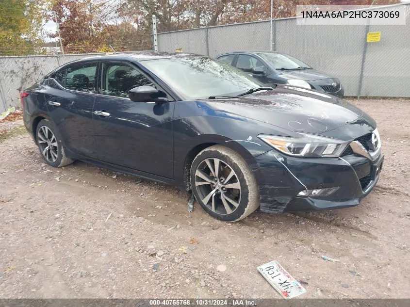 2017 Nissan Maxima 3.5 S VIN: 1N4AA6AP2HC373069 Lot: 40755768