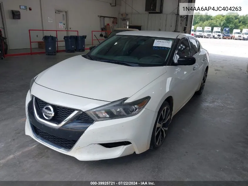 1N4AA6AP4JC404263 2018 Nissan Maxima 3.5 S